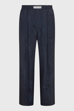 LARGE JOGGING TROUSERS IN SHINY FUR JACQUARD