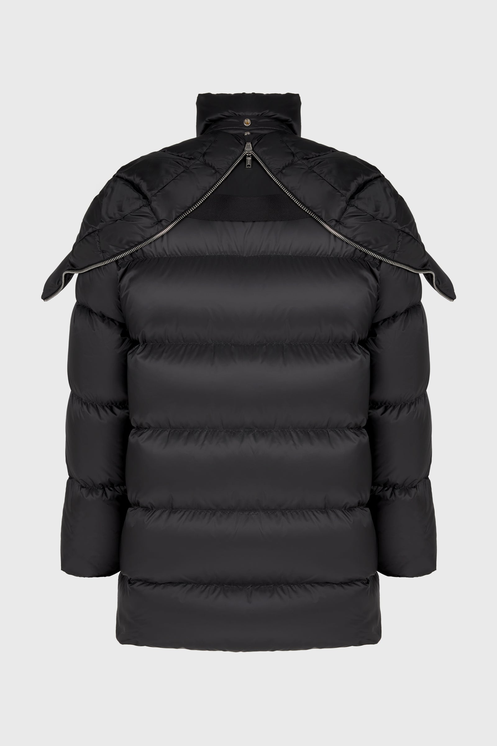 ダウンジャケット・コート MONCLER Moncler X Rick Owens MU02D1C02 Hooded Cyclopic Coat Moncler Hooded Cyclopic Coat in Black – SVRN