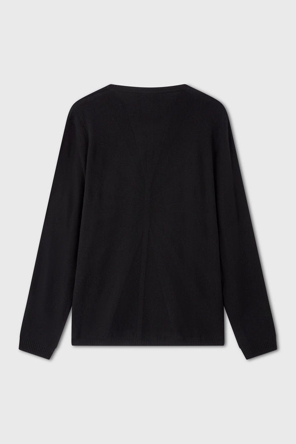 JUMBO ROUND NECK BLACK