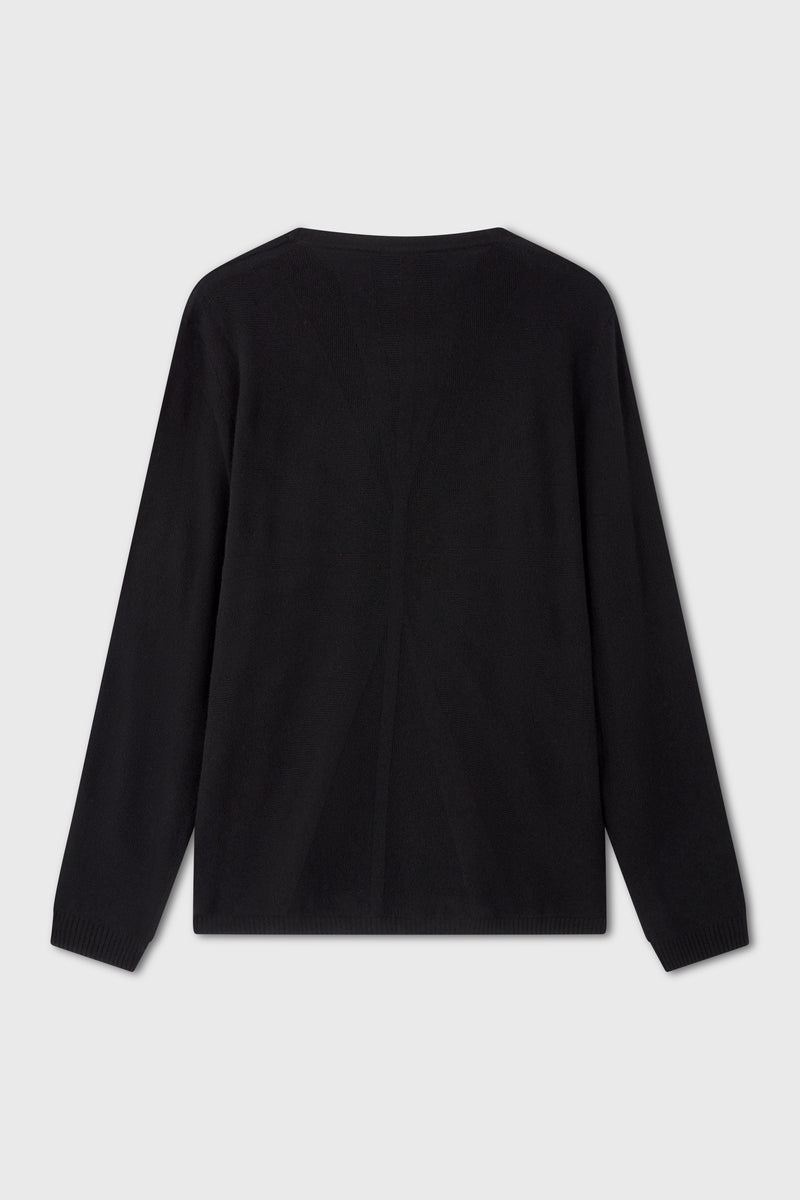 JUMBO ROUND NECK BLACK