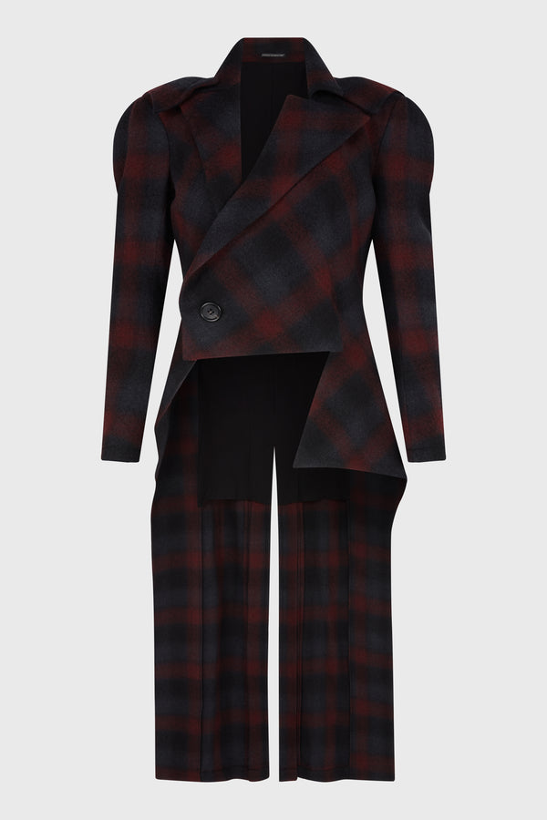 D TUXEDO JACKET RED