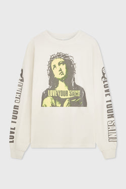 LS TEE/LOVE UR SAINT