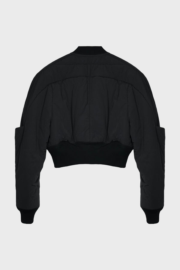 GIRDERED BOMBER BLACK