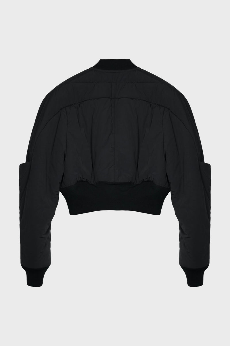 GIRDERED BOMBER BLACK