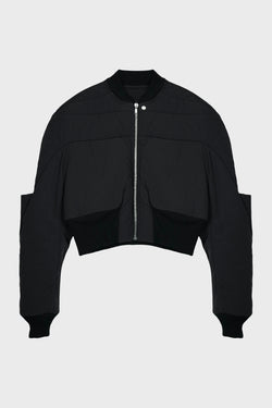 GIRDERED BOMBER BLACK