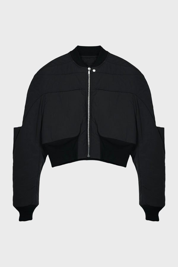 GIRDERED BOMBER BLACK