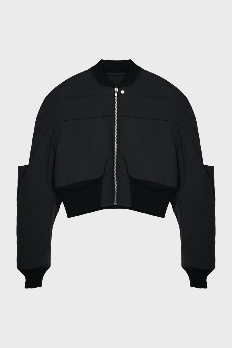 GIRDERED BOMBER BLACK