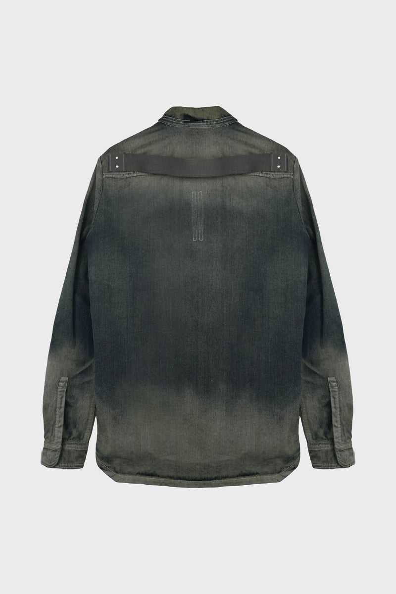 FOGPOCKET OUTERSHIRT DARKDUST DEGRADE
