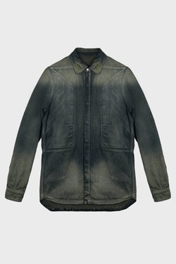 FOGPOCKET OUTERSHIRT DARKDUST DEGRADE