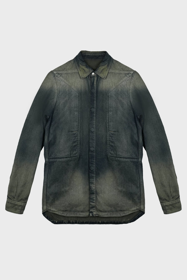 FOGPOCKET OUTERSHIRT DARKDUST DEGRADE