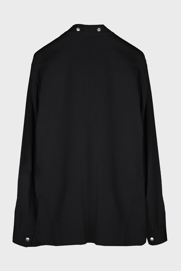 LARRY FOGPOCKET SHIRT BLACK
