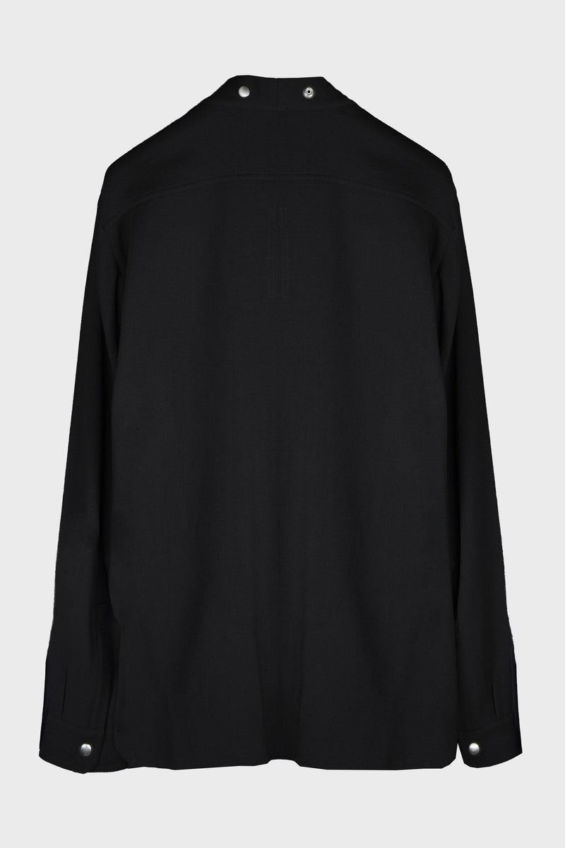 LARRY FOGPOCKET SHIRT BLACK