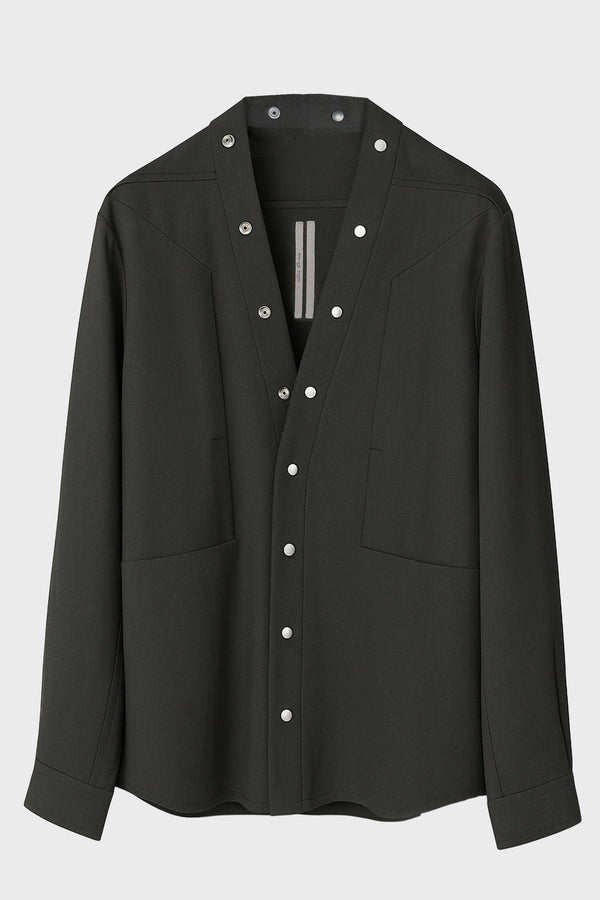 LARRY FOGPOCKET SHIRT DARKDUST