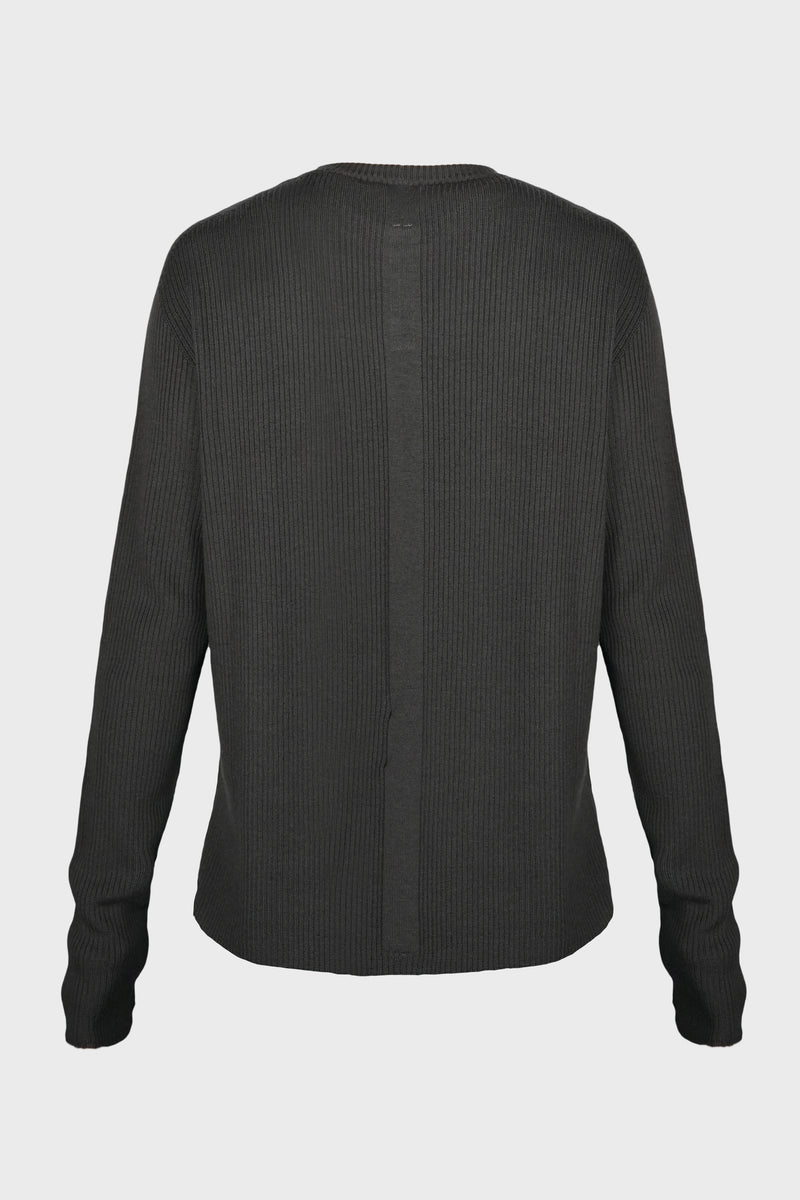 RIBBED GEO DARKDUST