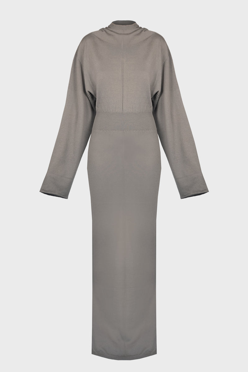 HOODED DRESS DUST