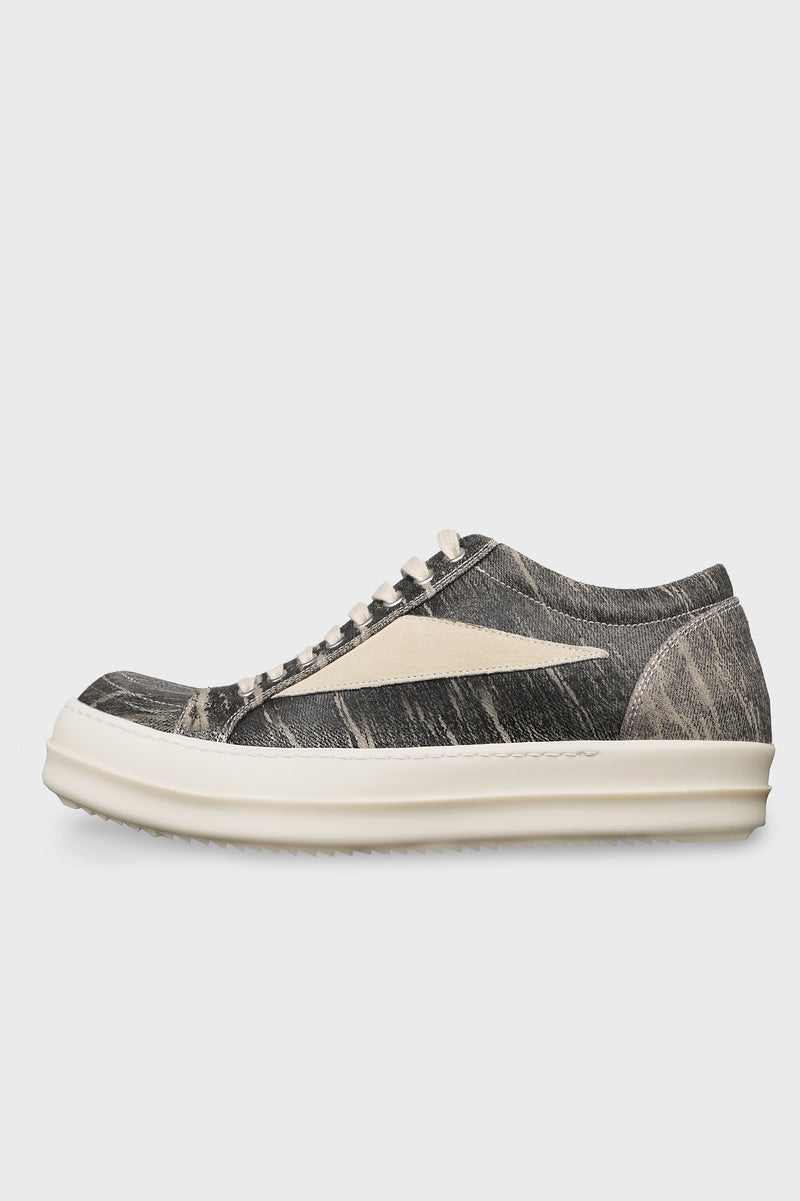 VINTAGE SNEAKS BLACK WASHED FOIL