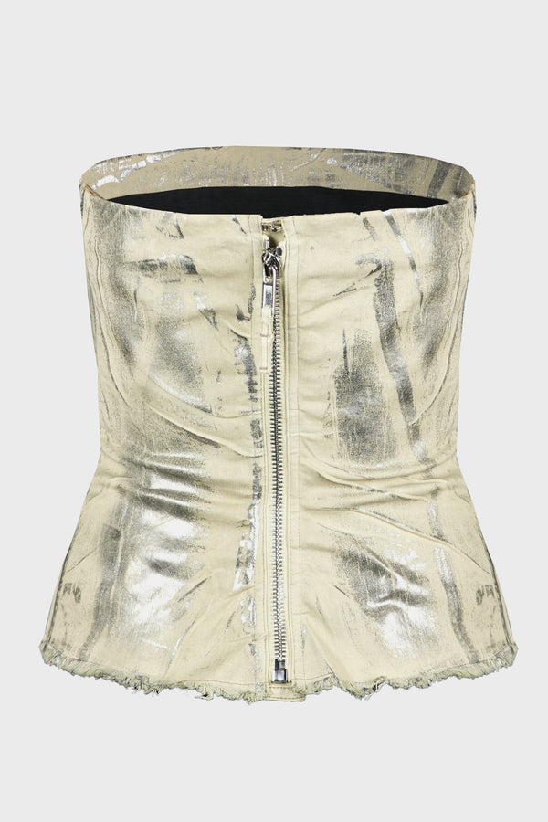 BUSTIER TOP PALLADIUM