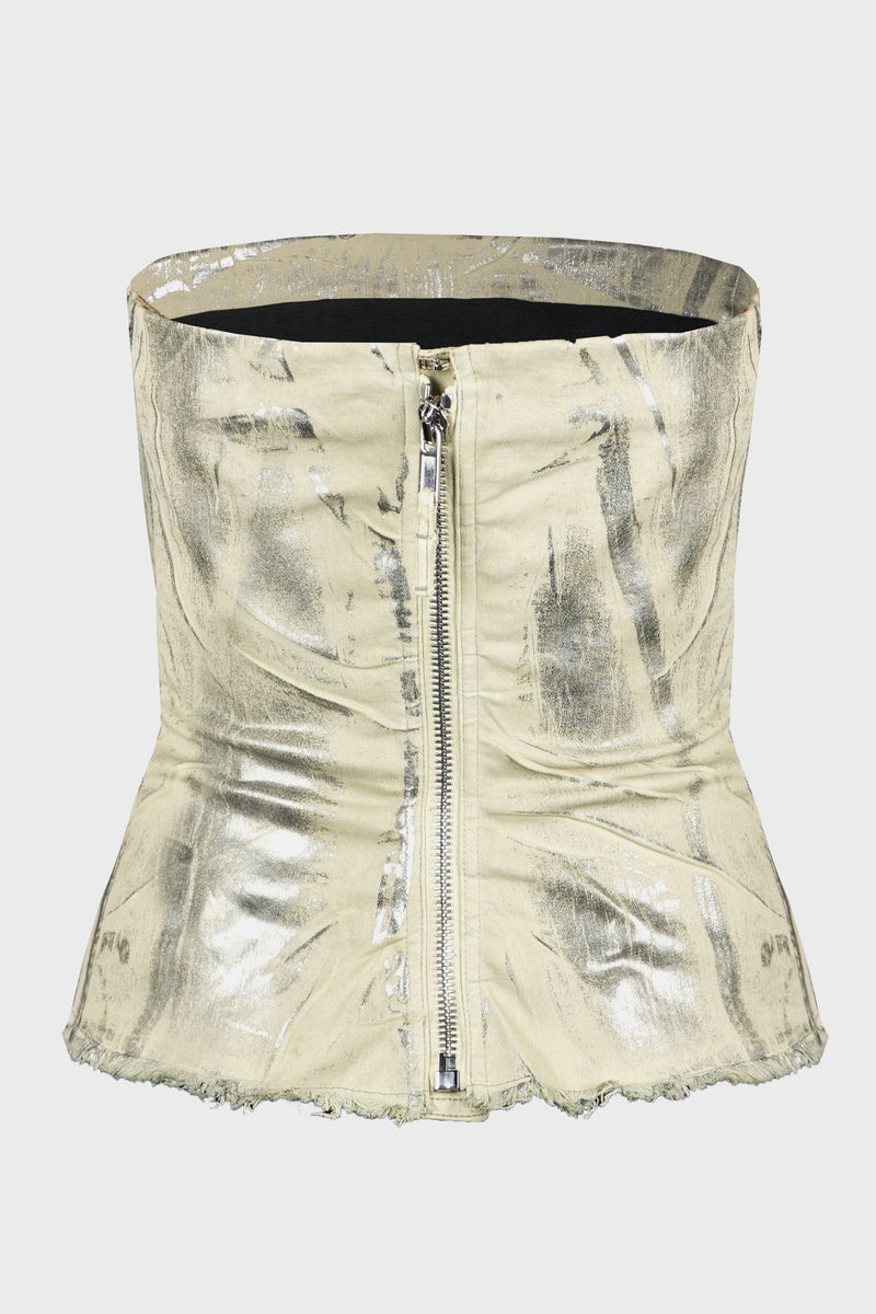 BUSTIER TOP PALLADIUM