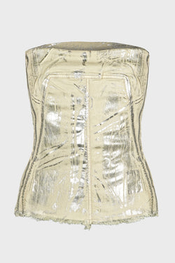 BUSTIER TOP PALLADIUM