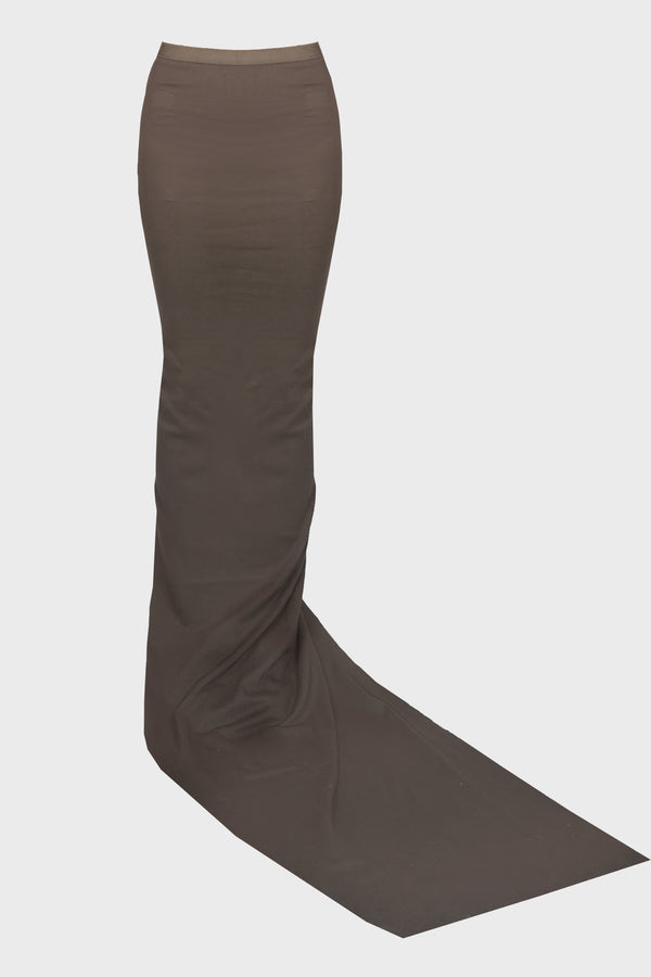 SOFT EDFU SKIRT LONG DARK DUST