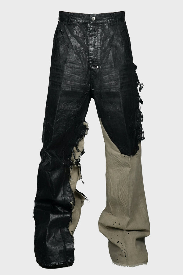 JORIS TROUSERS BLACK/NATURAL