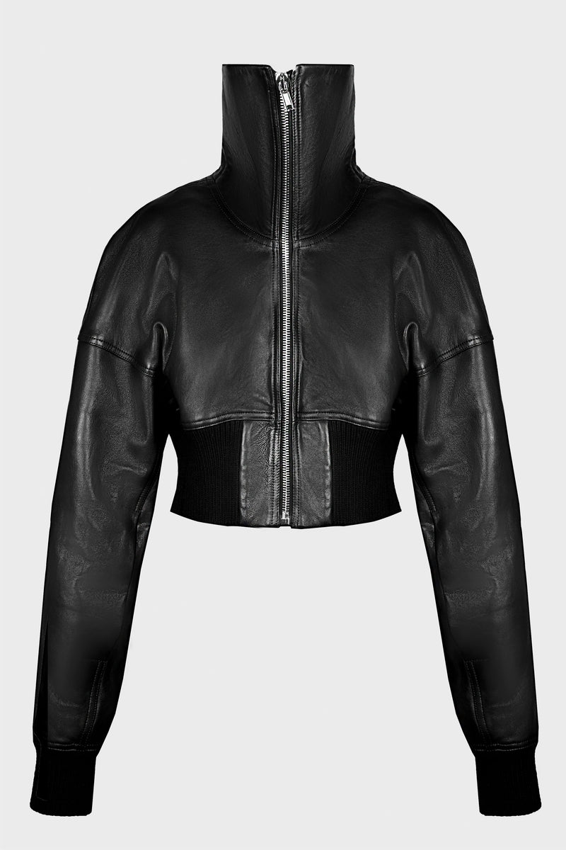 DRACUCOLLAR CROPPED BLACK