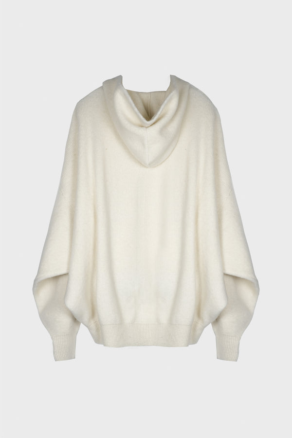 HUN HOODIE MILK