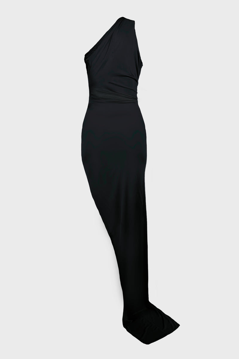HYDRA AALIYAH GOWN BLACK
