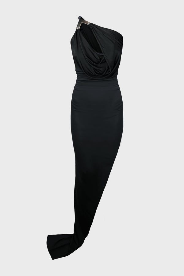 HYDRA AALIYAH GOWN BLACK