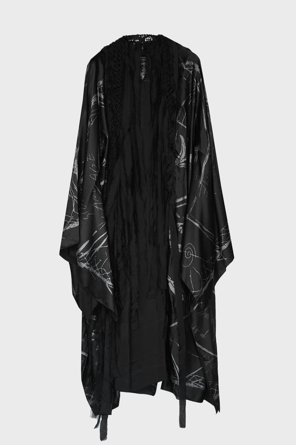 FORA MACRAME' EMBROIDERY ROBE
