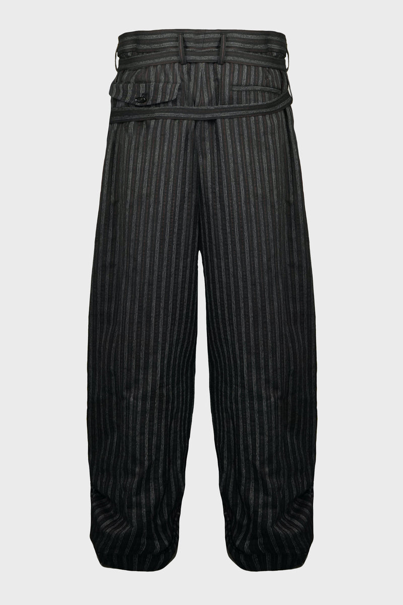 WOUBRECHT HIGH COMFORT DOUBLE BELTED TROUSERS