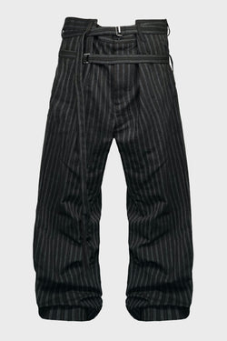 WOUBRECHT HIGH COMFORT DOUBLE BELTED TROUSERS