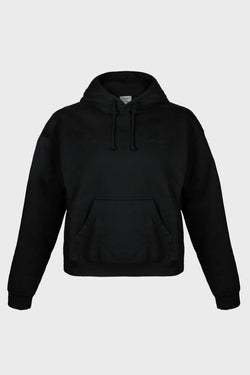 LOGO FITTED HOODIE