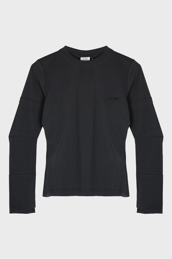 LOGO REWORKED FITTED LONGSLEEVE