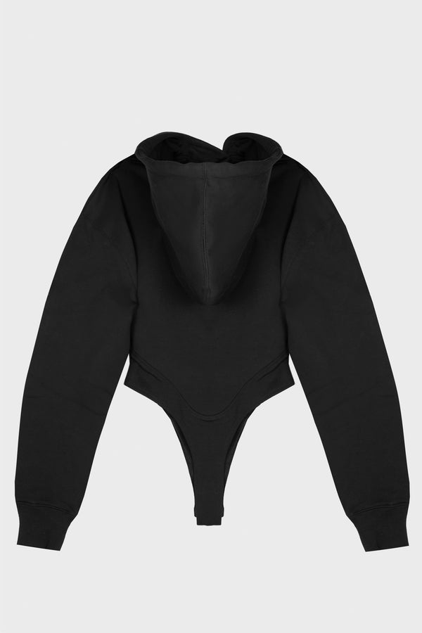 FLEECE HOODIE BODYSUIT