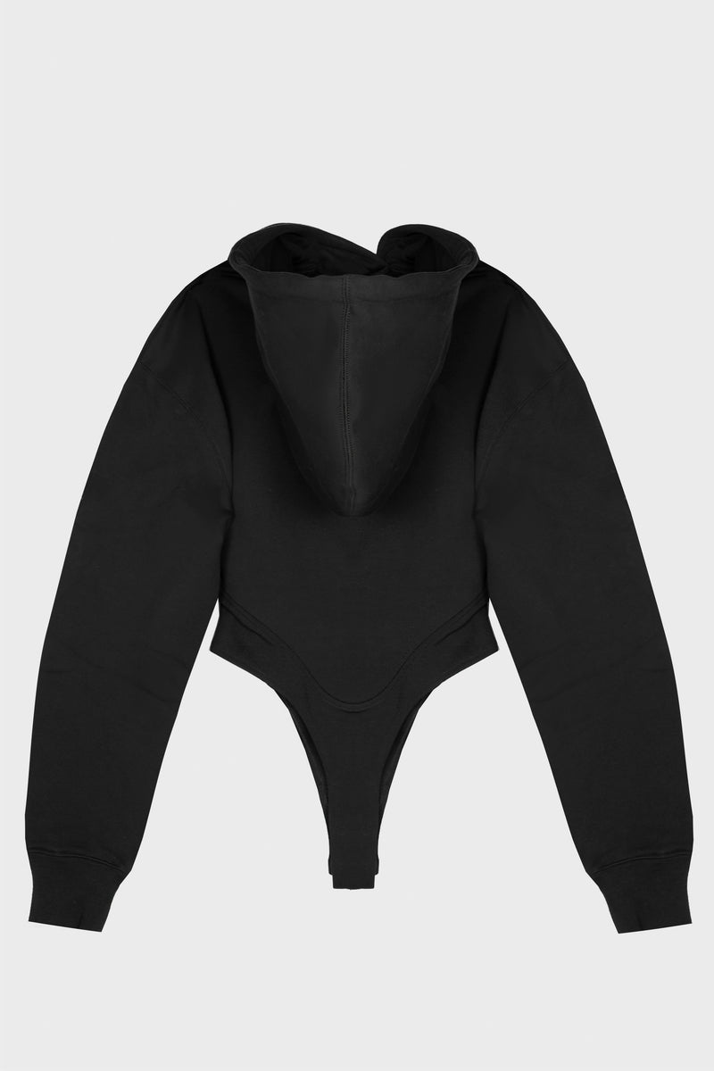 FLEECE HOODIE BODYSUIT