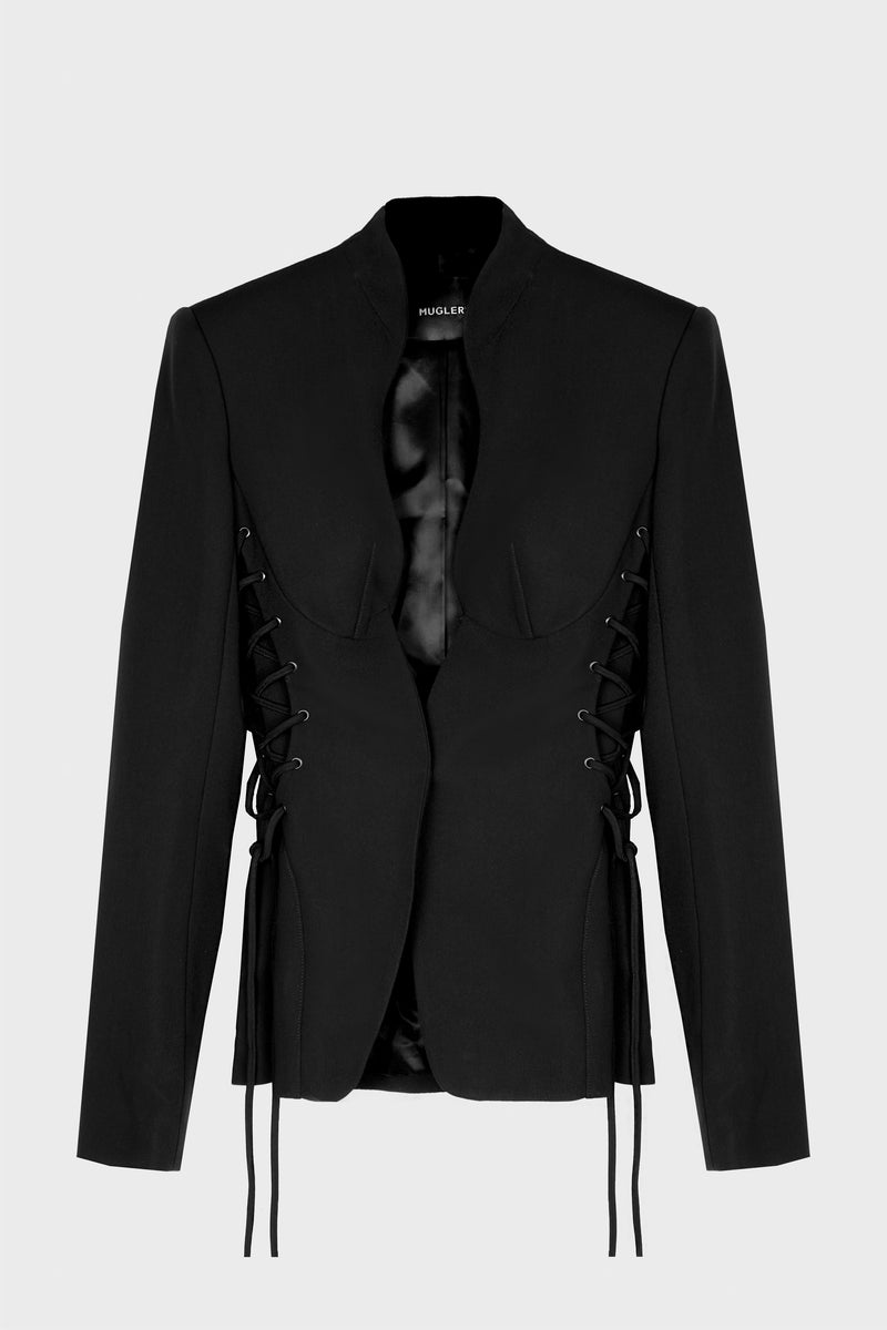 SCULPTURAL LACED JACKET