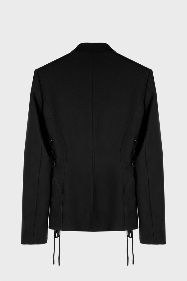 SCULPTURAL LACED JACKET