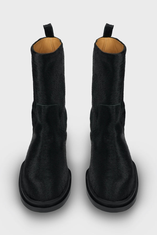 AURORA BOOT BLACK FUR