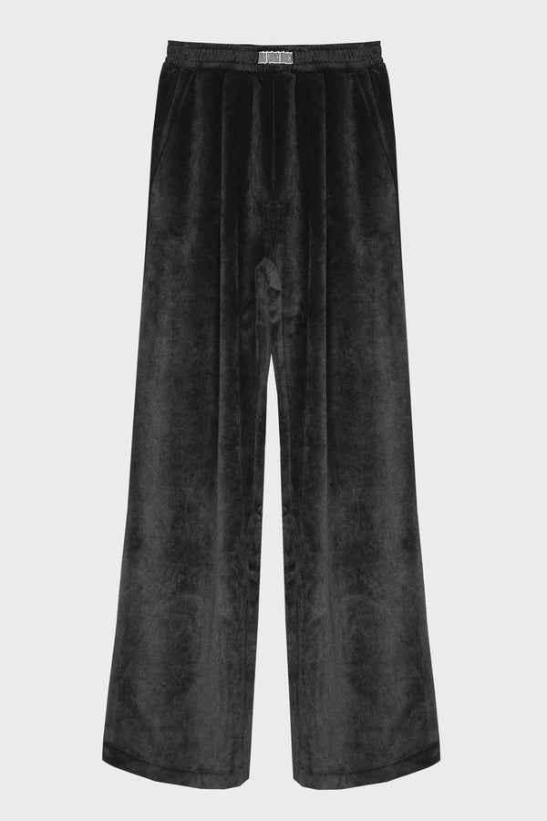 LARGE TROUSERS WITH PLEATS ANTHRACITE