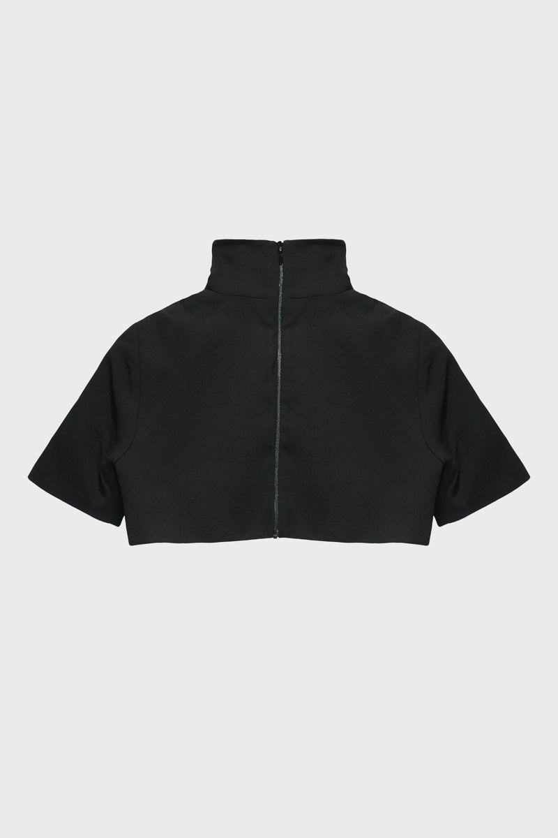 TURTLENECK CROP TOP