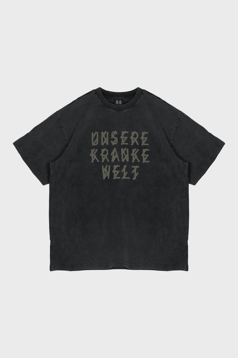TEE MARBLE GREY + WELT SMOKE GREY