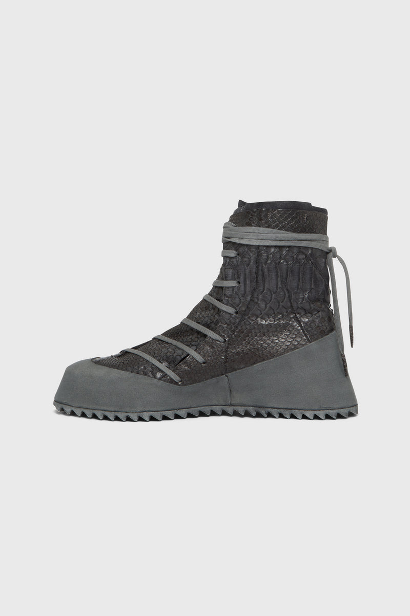 FEATHERWEIGHT PYTHON HIGH TOP SNEAKERS