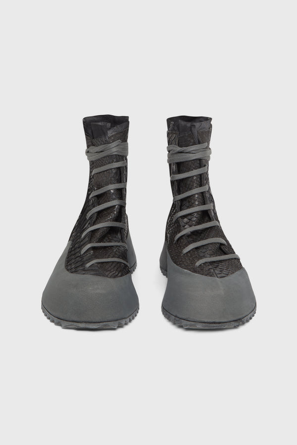 FEATHERWEIGHT PYTHON HIGH TOP SNEAKERS