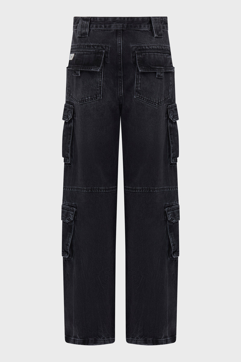 HARNESS STRAP CARGO TROUSERS