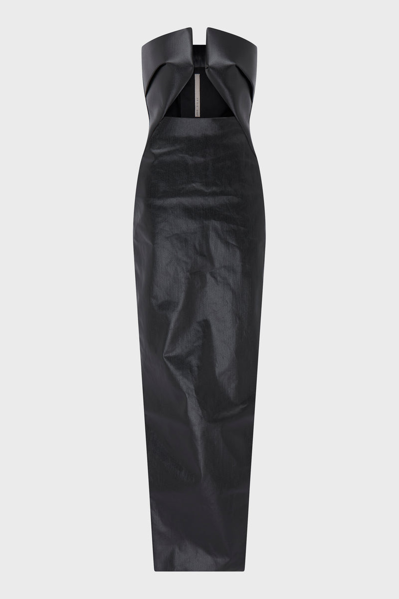 PRONG GOWN BLACK