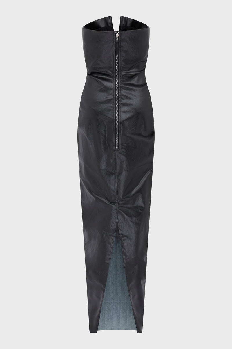 PRONG GOWN BLACK