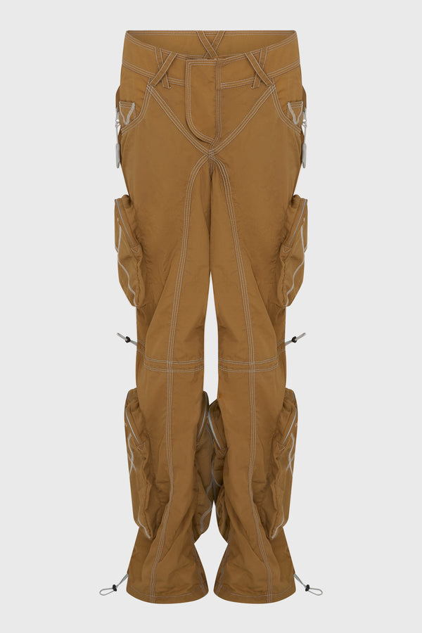 FUNCTIONAL DRAWSTRING TROUSERS