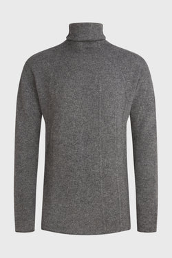 DISTORTION ONE-PIECE TURTLENECK DARK GREY