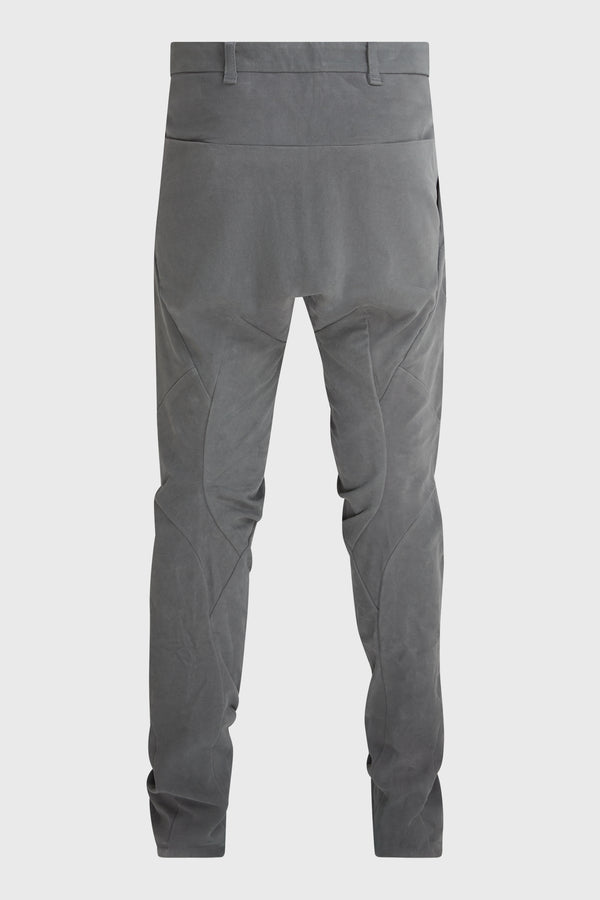 FORCED PERSPECTIVE FITTED LONG PANTS DARK GREY